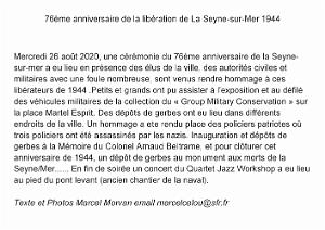 2020 08 26 LA SEYNE SUR MER HOMMAGE A LA LIBERATION EN 1944 DE LA SEYNE SUR MER (0)